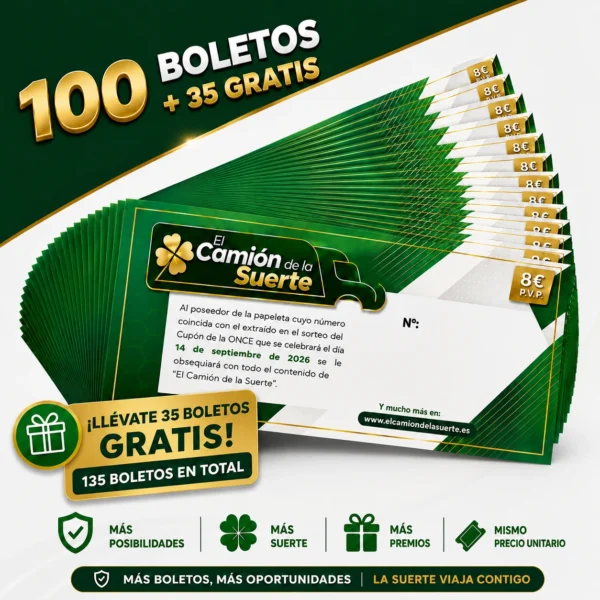 100_30_boletos 100 Boletos + 35 Gratis