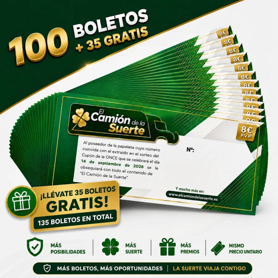 100_30_boletos 100 Boletos + 35 Gratis